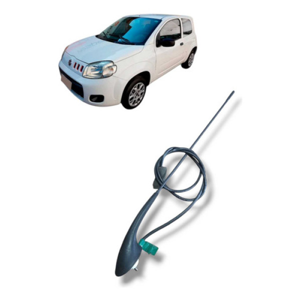 Antena Com Cabo Fiat Uno Vivace 1.0 2015 Branco