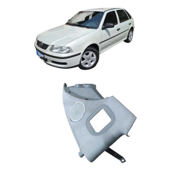Suporte Bagagito Traseiro Esquerdo Volkswagen Gol 2000 Prateado