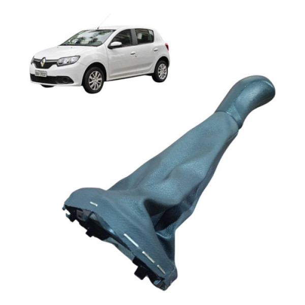  Manopla Coifa Alavanca Câmbio Renault Sandero  2018
