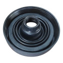 Guarda Pó Farol Diant Esq Chevrolet Prisma 1.4 Eco Null Preto