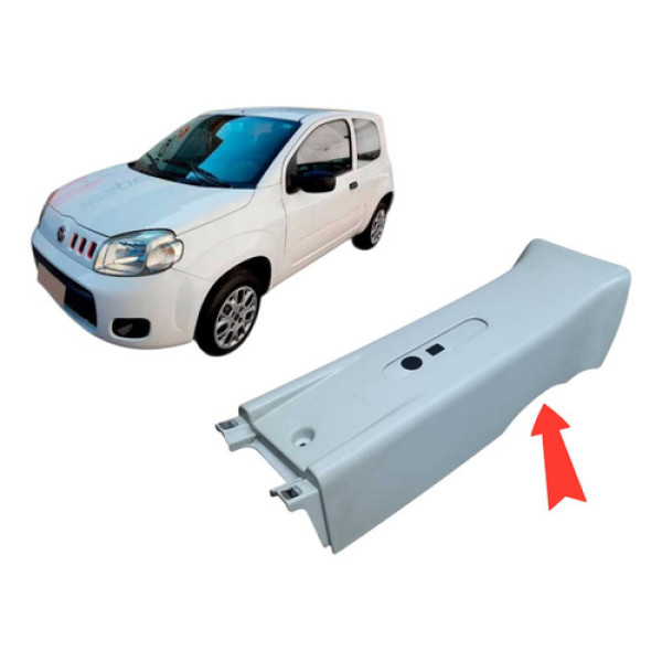 Acabamento Coluna Central Direita Fiat Uno Vivace 1.0 2015 Branco
