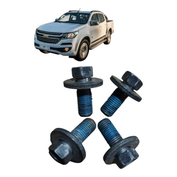 Parafuso De Fixação Do Banco Chevrolet S10 Ltz Fd4a 2018 Preto