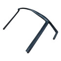 Borracha Friso Da Porta Dianteira Esquerda Tiggo Chery 2023 Preto