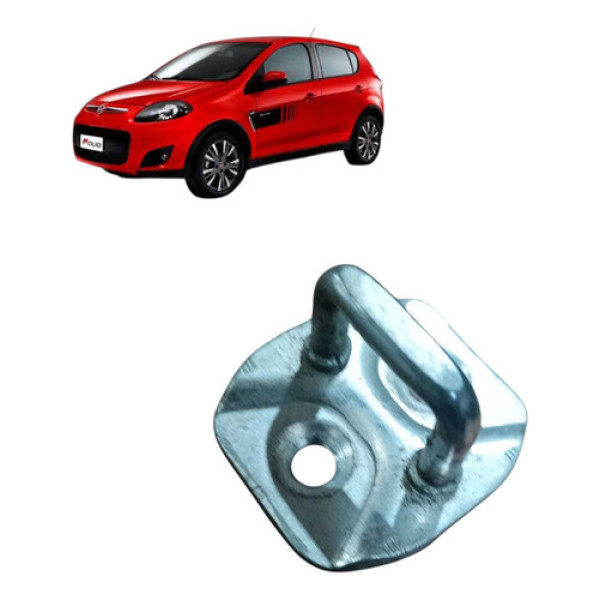  Batente Porta Diant Esquerda Fiat Palio Attract 1.0 2016 Branco