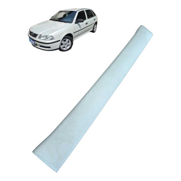 Acabamento Moldura Teto Traseiro Volkswagen Gol 2000 Prateado