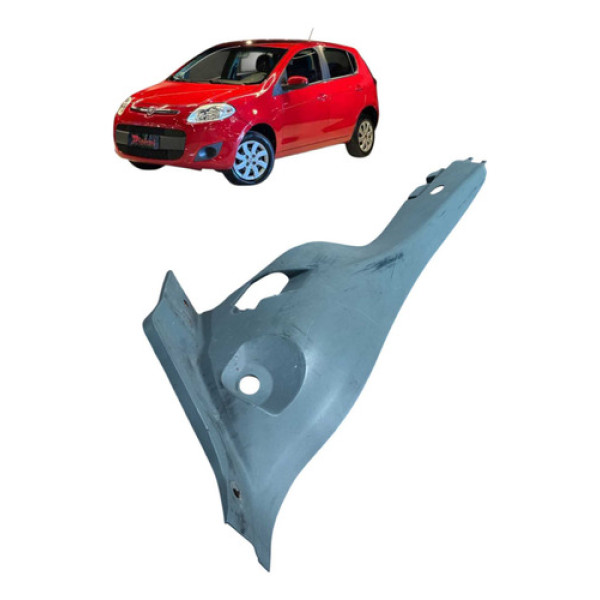 Moldura Banco Traseiro Esquerdo Fiat Palio Attract 1.0 2016 Cinza