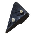 Moldura Retrovisor Paralama Chevrolet Prisma 1.4 Eco Null Preto