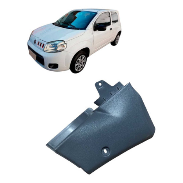 Moldura Lateral Esquerda Do Console Fiat Uno Vivace 1.0 2015 Branco