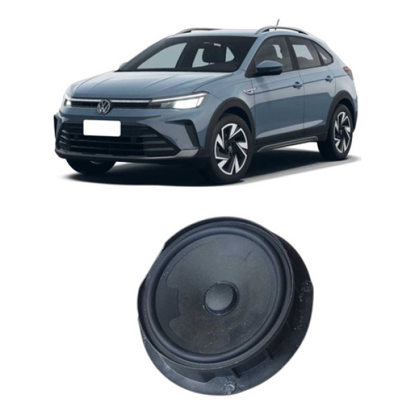 Autofalante Porta Dianteira Esquerda  Volkswagen Nivus 2025 Preta
