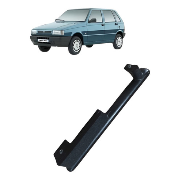 Apoio Braço Porta Traseira Esquerda Fiat Uno Mille 2003 Preto