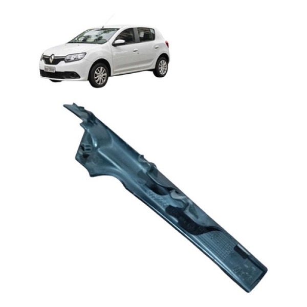  Moldura Churrasqueira Lado Esquerdo Renault Sandero  2018 Branco