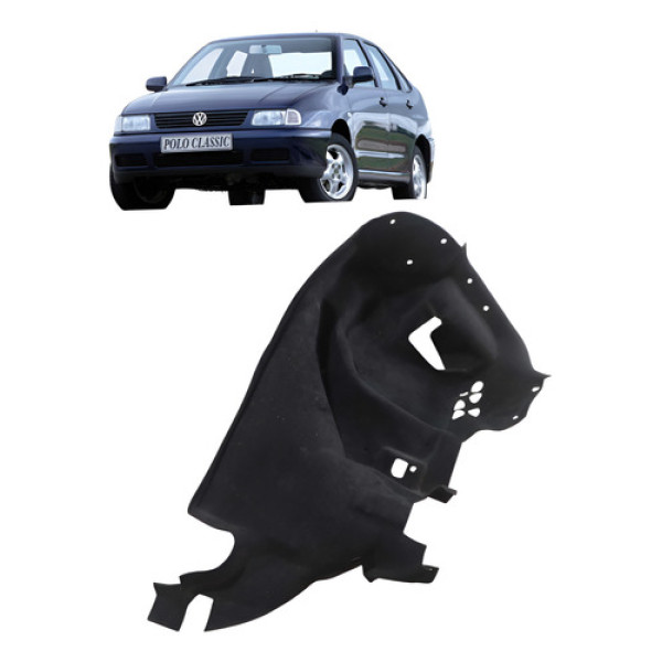 Carpe Do Porta Malas Lado Esquerdo Vw Polo Classic 1999 Prateado