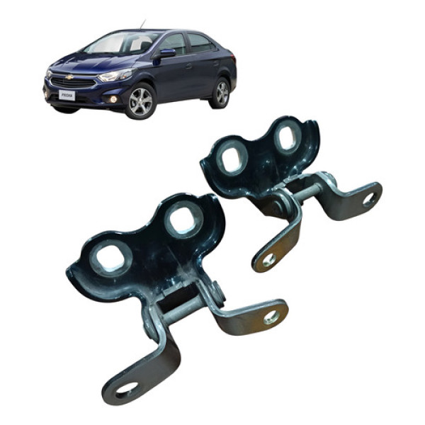 Dobradica Da Porta Traseira Direita Chevrolet Prisma 2017