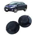 Par De Tampa Vedação Do Farol Chevrolet Prisma 2017 Preto