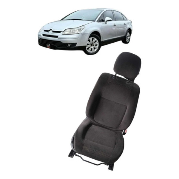 Banco Dianteiro Esquerdo Citroën C4 Pallas 2008 Cinza
