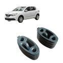  Para De Coxim Do Escapamento Do Renault Sandero  2018 Branco