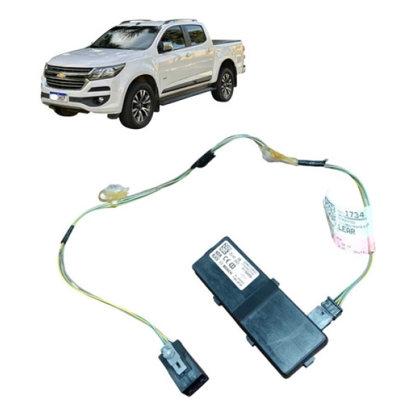 Módulo Receptor Alarme C/chicote Chevrolet S10 Ltz Fd4a 2018 Branco