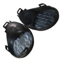 Par De Moldura Farol De Milha Do Ford Ka Ano 2020 Preto Ambos Lados