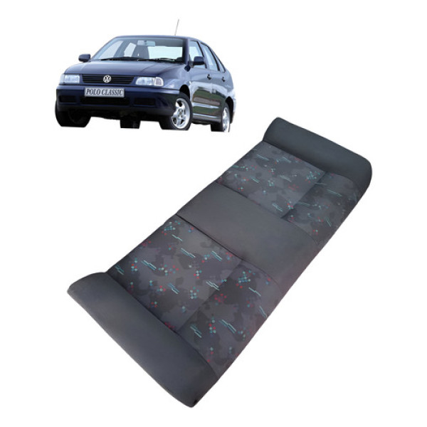 Encosto Do Banco Traseiro Volkswagen Polo Classic 1999 Prateado