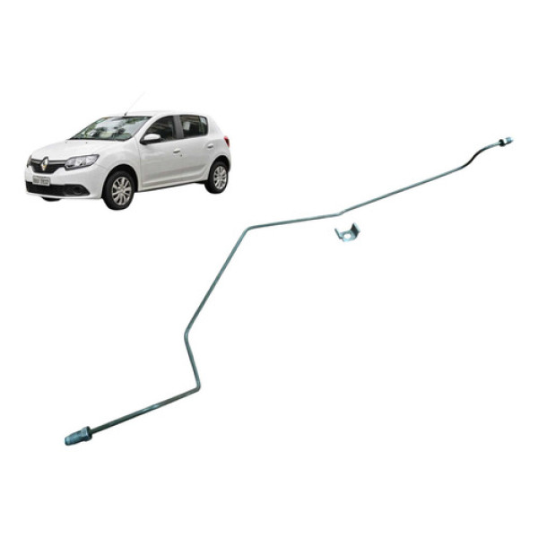  Cano De Freio Traseiro Esquerdo Renault Sandero  2018 Branco