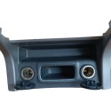 Moldura Console Central  Tomada Chevrolet  S10 Ltz Fd4a 2018 Branco