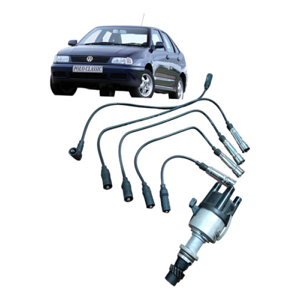 Distribuidor  Com Cabo De Velas Volkswagen Polo Classic 1999