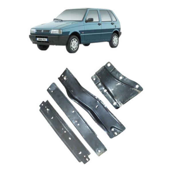 Conjunto Proteção Mangueiras Combustivel Fiat Uno Mille 2003