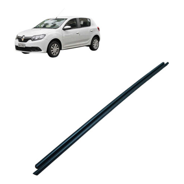 Pestana Interna Porta Diant Esquerda  Renault Sandero  2018 Branco