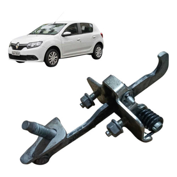 Limitador De Porta Dianteiro Direito Renault Sandero  2018 Branco