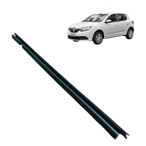 Pestana Interna Porta Traseira Esquerda Renault Sandero 2018 Branco