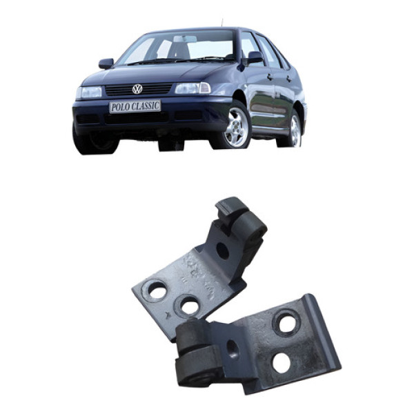 Par Dobradiça Porta Tras Esquerda Vw Polo Classic 1999