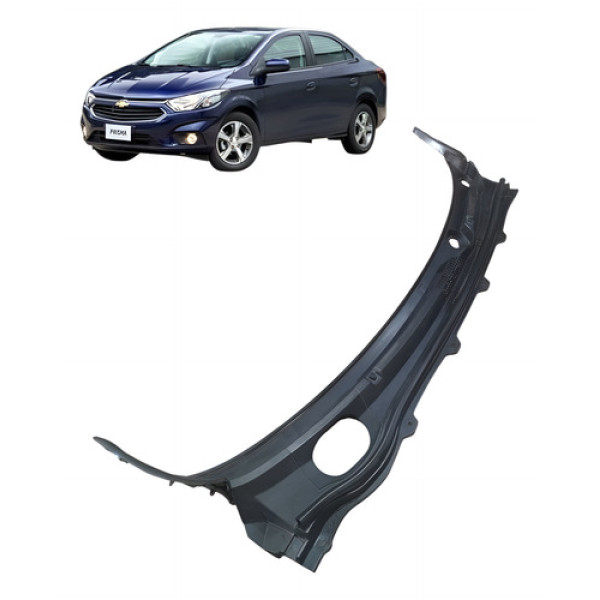 Grade Churrasqueira Chevrolet Prisma 2017 Preto