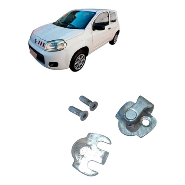 Batente Porta Diant Esquerda Fiat Uno Vivace 1.0 Ano 2015 Branco