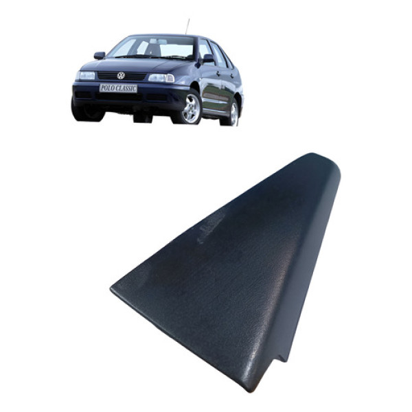 Acabamento Externo Traseiro Direito Vw Polo Classic 1999 Prateado
