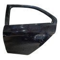 Porta Traseira Esquerda Chevrolet Prisma 1.4 Eco Null Traseira Esquerdo Preto