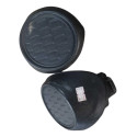 Par De Moldura Farol De Milha Do Ford Ka Ano 2020 Preto Ambos Lados