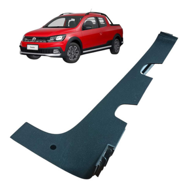 Acabamento Moldura Tras Esquerda Vw Saveiro Cd Robust 2023
