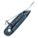 Maçaneta Externa Diant Esq Chevrolet Prisma 1.4 Eco Null Preto Dianteira