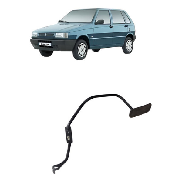 Pedal Acelerador Fiat Uno Mille Fire 1.0 2003 Preto