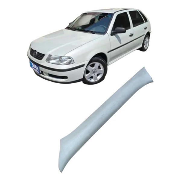 Acabamento Cl Dianteira Esquerda Volkswagen Gol 2000 Prateado