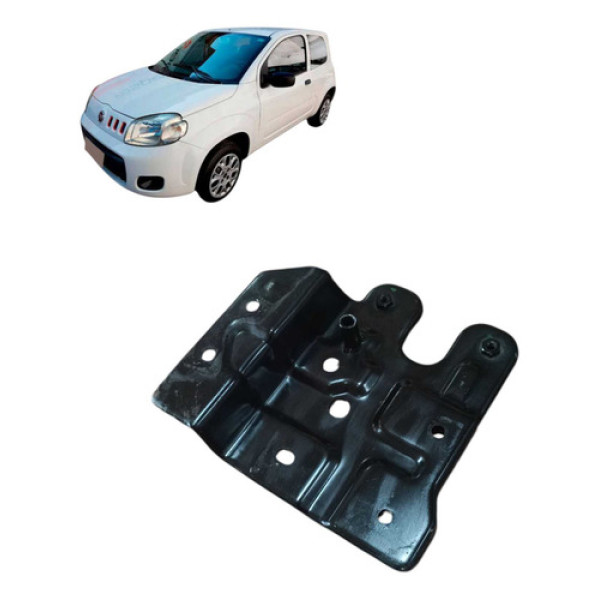 Base Do Suporte Da Bateria Do Fiat Uno Vivace 1.0 Branco