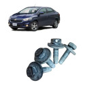 Parafusos Dobradiça Porta Diant Direita Chevrolet Prisma2017