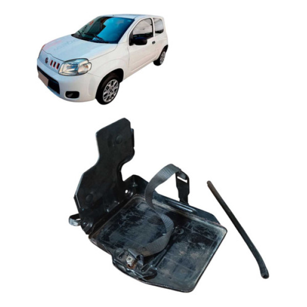 Suporte Da Base Da Bateria Fiat Uno Vivace 1.0 2015 Branco