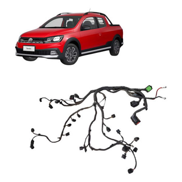 Chicote De Injeção Motor Volkswagen Saveiro Cd Robust 2023