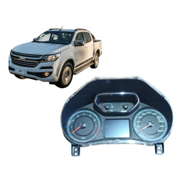 Painel De Instrumento Chevrolet S10 Ltz Fd4a 2018 Preto