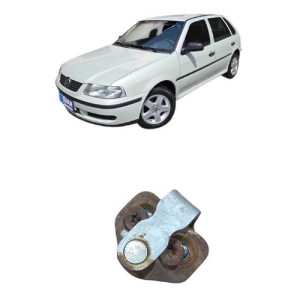Batente Da Porta Traseira Direita Volkswagen Gol 2000 Prateado