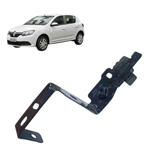 Suporte Mangueira Radiador Renault Sandero  2018 Branco