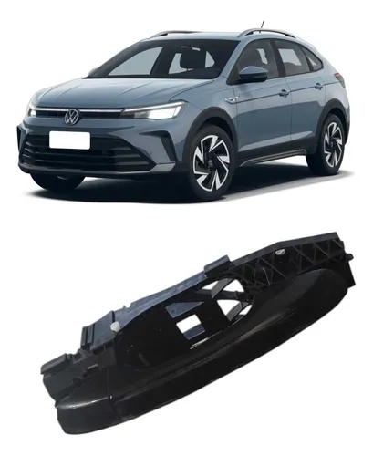 Maçaneta Externa Da Porta Traseira Direita Vw Nivus 2025 Preta Traseira