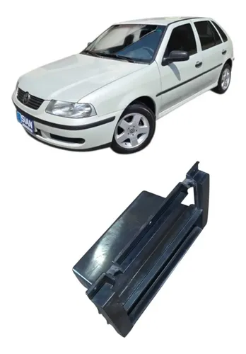 Acabamento Central Painel Volkswagen Gol 2000 Prateado Brasil