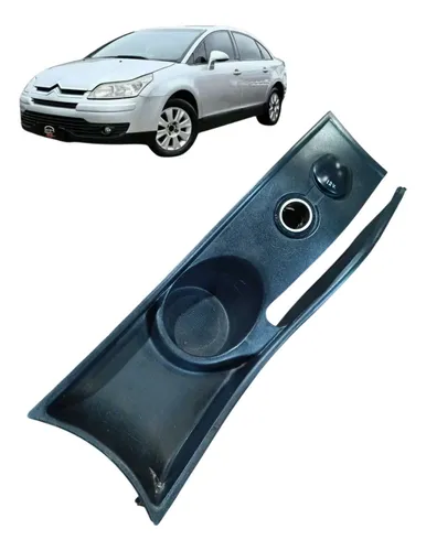 Porta-copos Central Citroën C4 Pallas 2008 Cinza